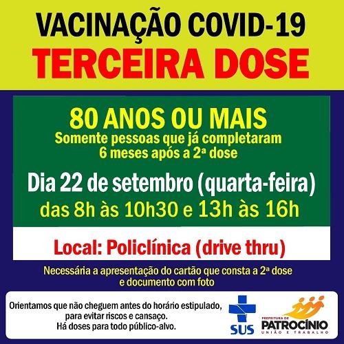 Pessoas com 80 anos de idade, pode receber a...
