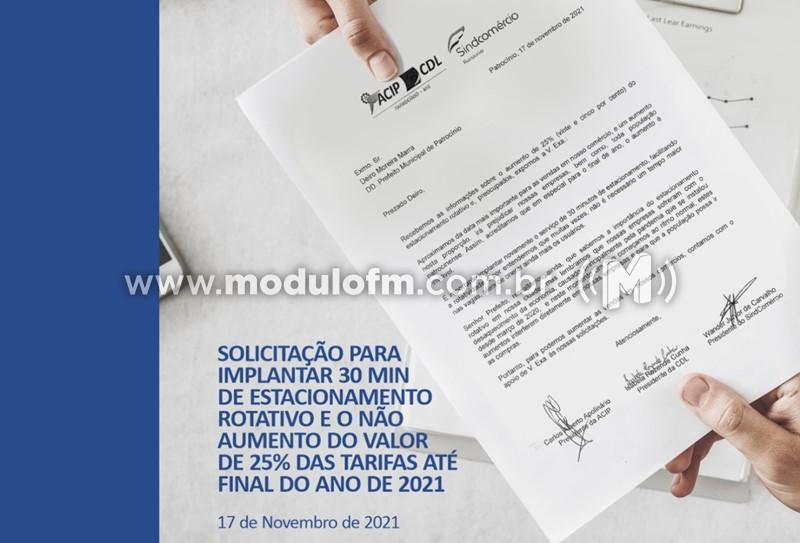 ACIP/CDL e Sindcomércio solicitam ao Governo Municipal o não...