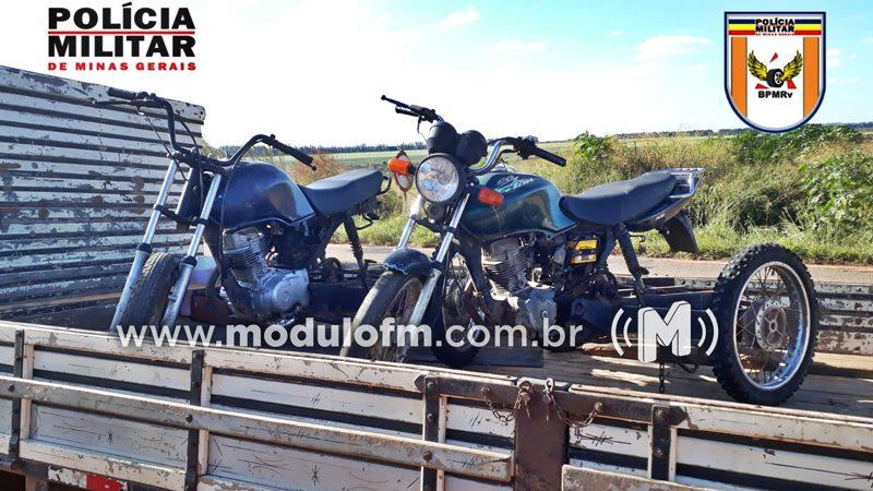 Homem é preso e motocicletas furtadas são recuperadas durante operação policial na MG-188