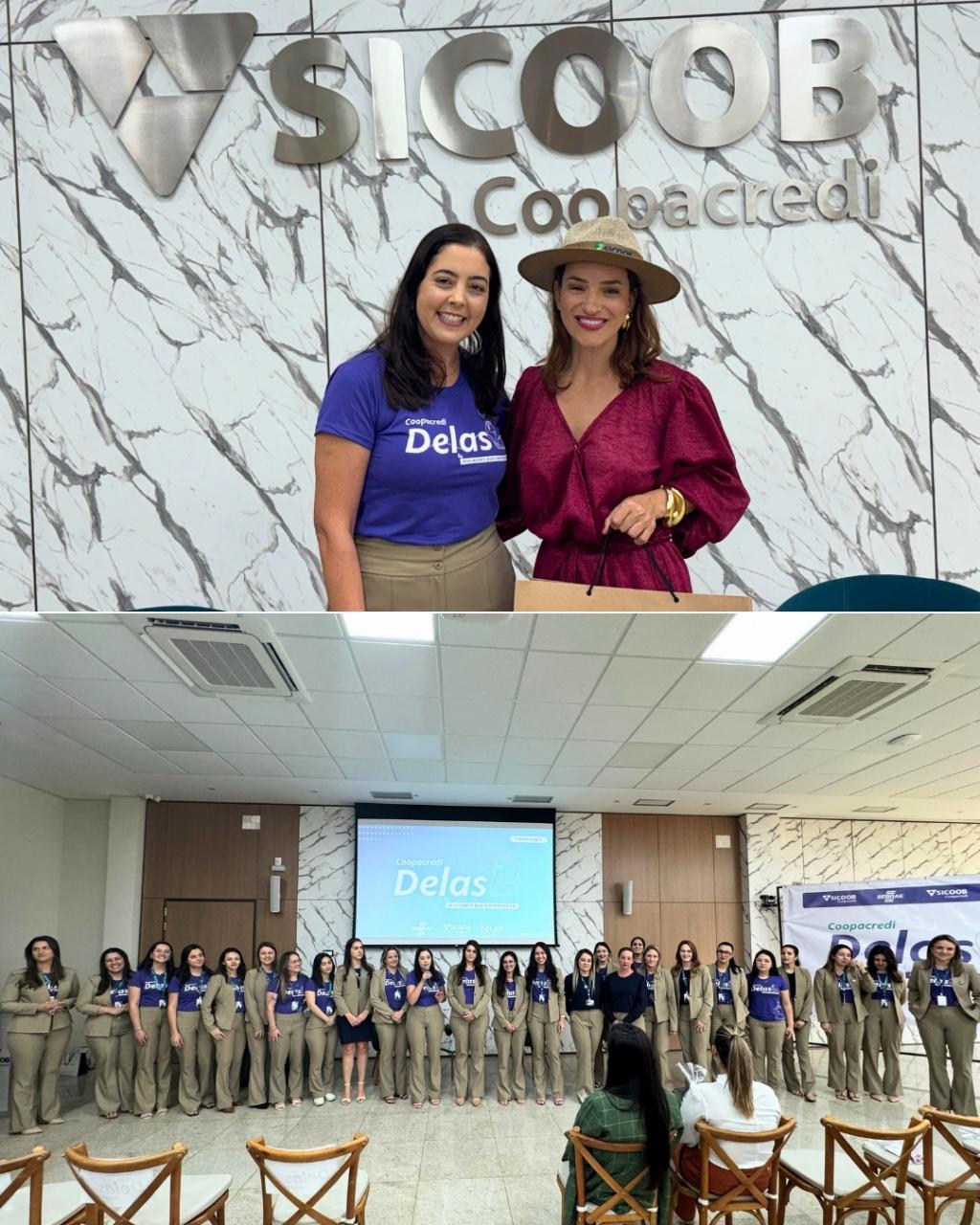 Imagem 2 do post Coopacredi Delas reúne mulheres cooperadas em jornada de fortalecimento e protagonismo