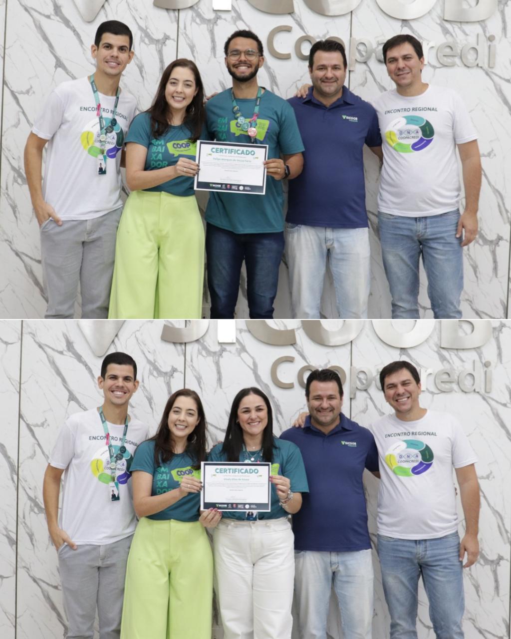 Imagem 14 do post Sicoob Coopacredi forma segunda turma de Embaixadores Cooperativistas e Educadores Financeiros Imagem 14 do post Sicoob Coopacredi forma segunda turma de Embaixadores Cooperativistas e Educadores Financeiros