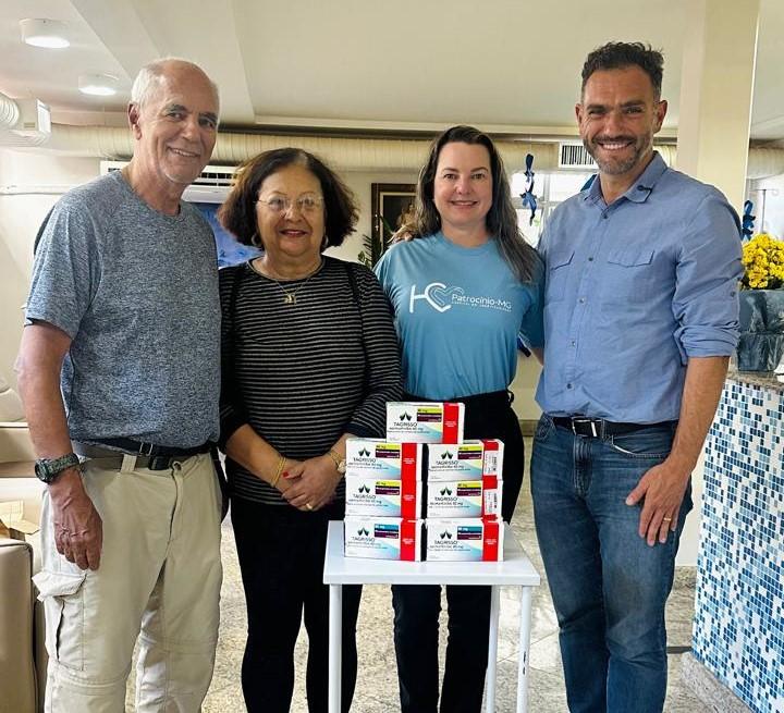Hospital do Câncer de Patrocínio recebe doação de medicamento avaliado em mais...