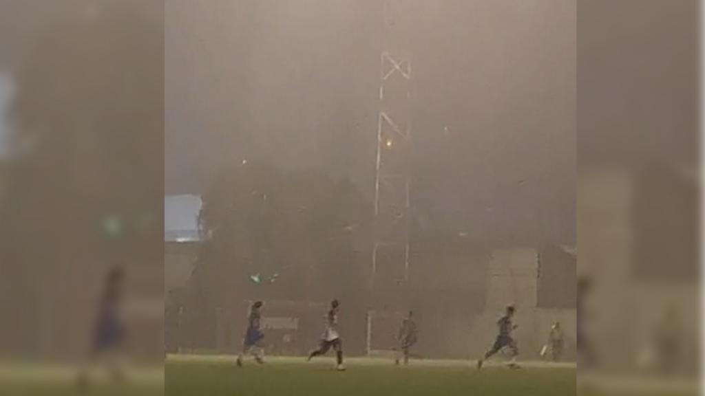 Partida das quartas de final do Campeonato Pedro Alves...