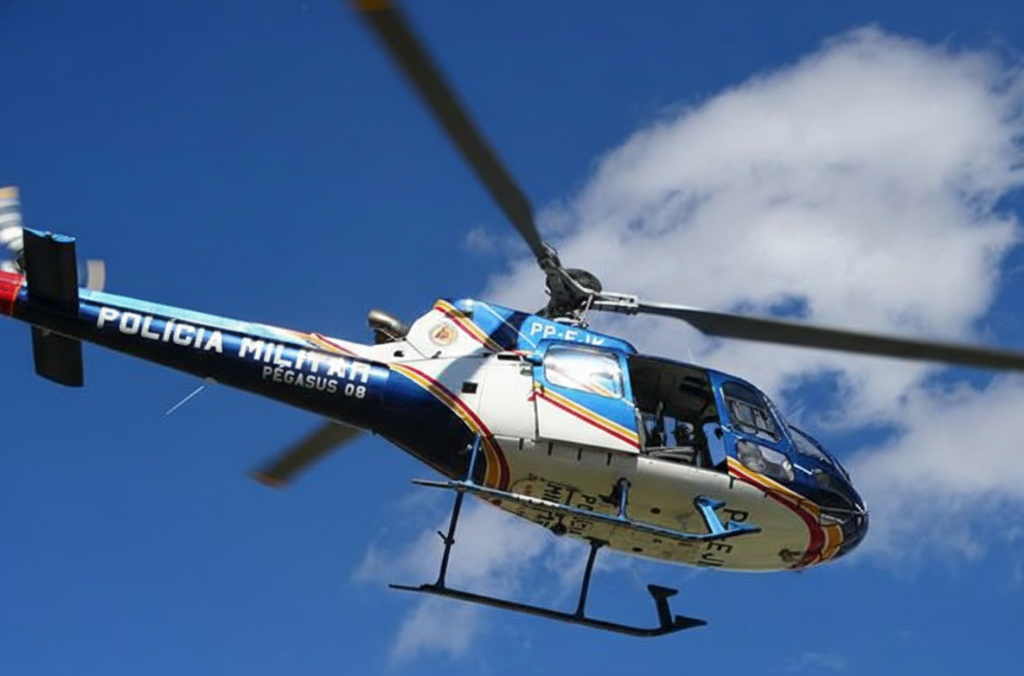 Operação da PM usando até helicóptero prende homem suspeito de abuso sexual de menor e cumpre mandados