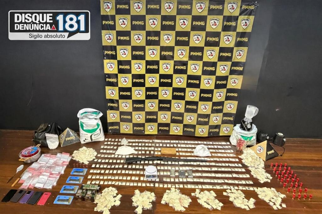 PM desarticula laboratório de refino de cocaína e prende quatro autores por tráfico