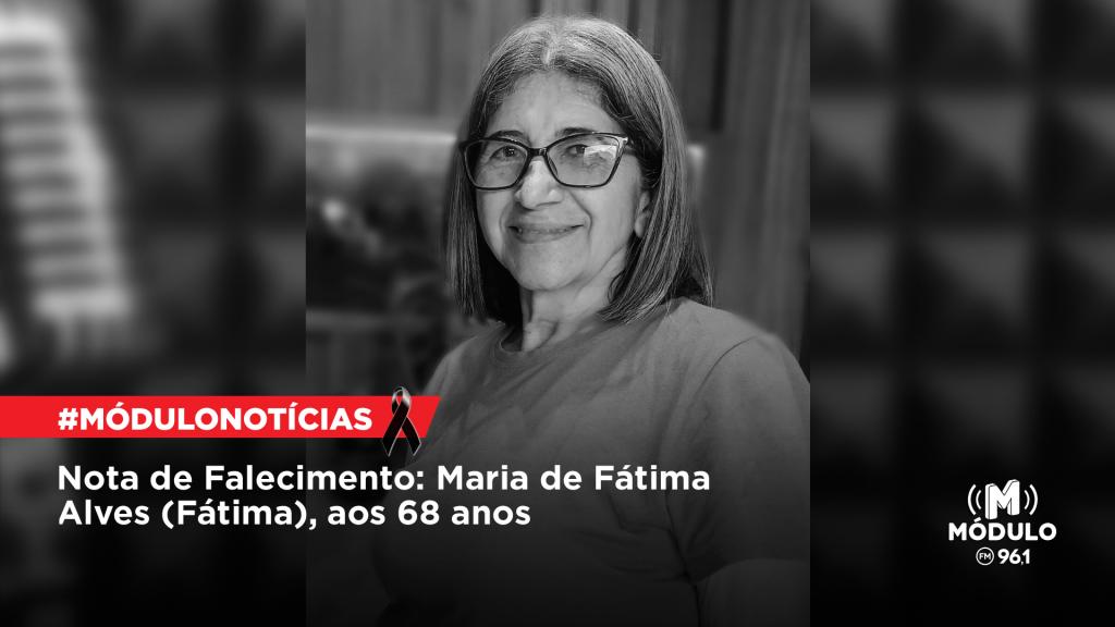 Nota de Falecimento: Maria de Fátima Alves (Fátima), aos 68 anos
