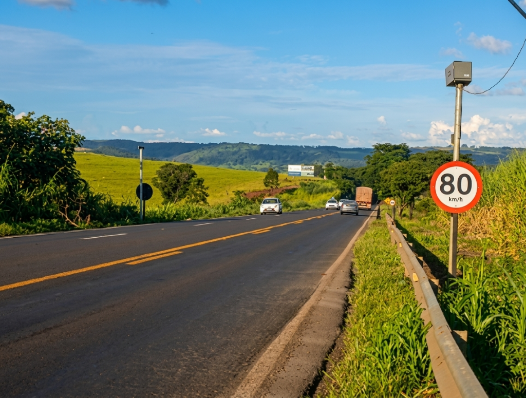 Novos radares em rodovias da região começam a multar...