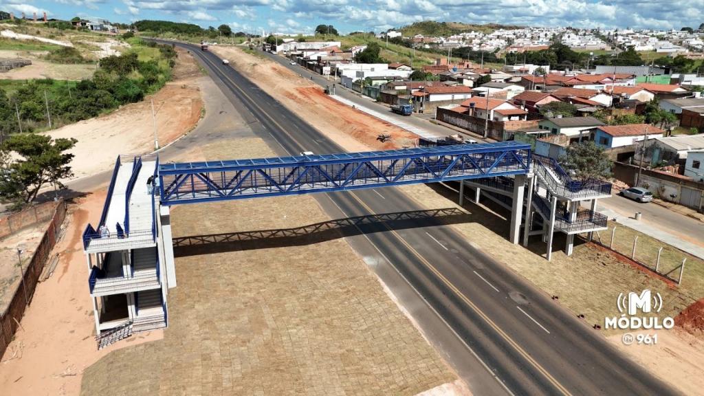 Nova passarela da BR-365 será entregue amanhã em Patrocínio após décadas de...